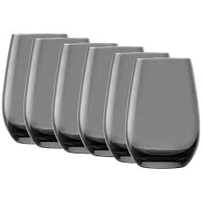 Mugs Smoky Gray Elements 465 ml - Set 6 PCs - Stolzle